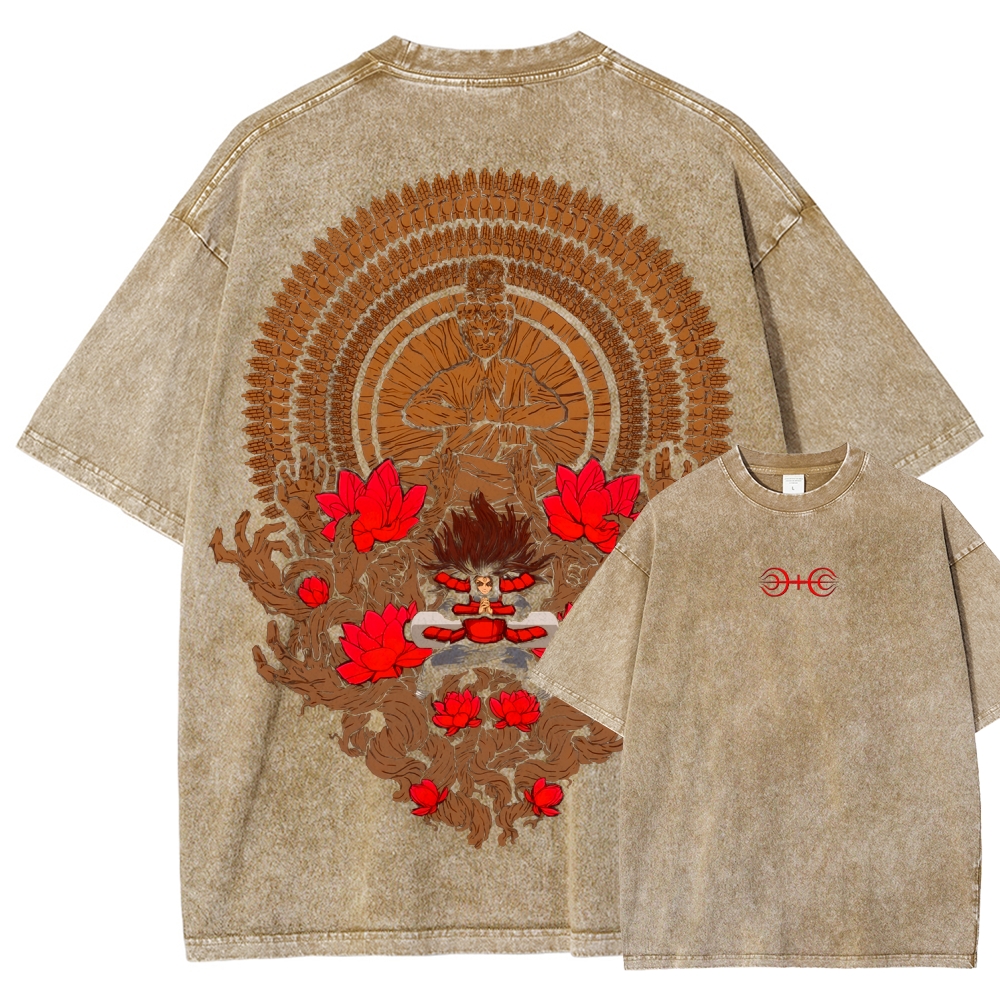 Naruto Unisex Fit Washed T-Shirt 2507012467-Coordom