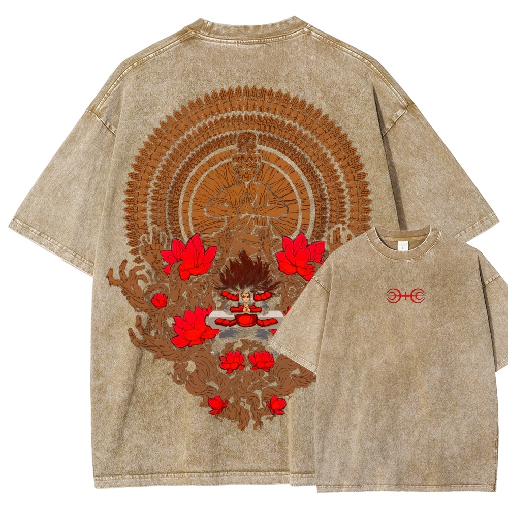 Naruto Unisex Fit Washed T-Shirt 2507012467-Coordom
