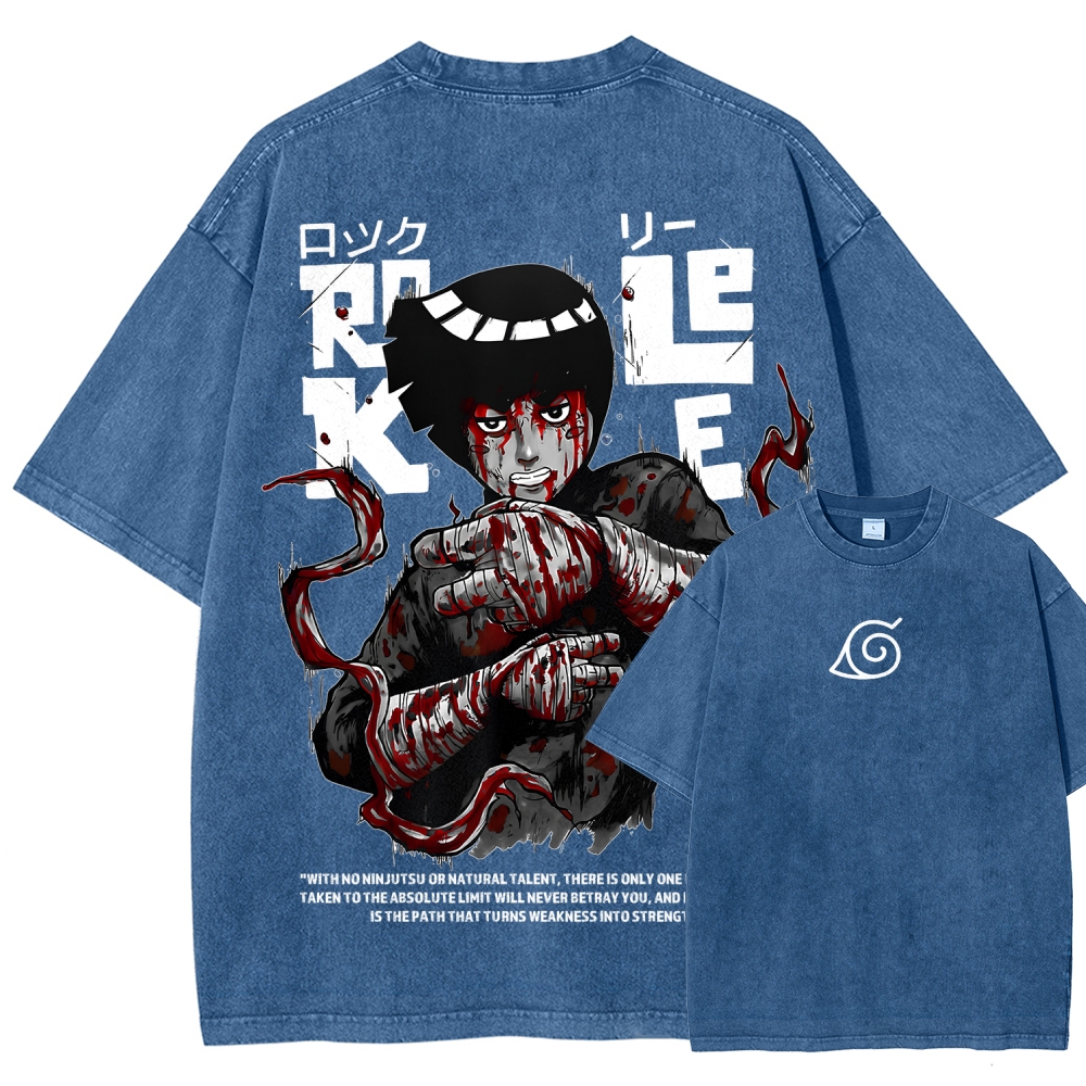 Naruto Unisex Fit Washed T-Shirt 2602007501-Coordom