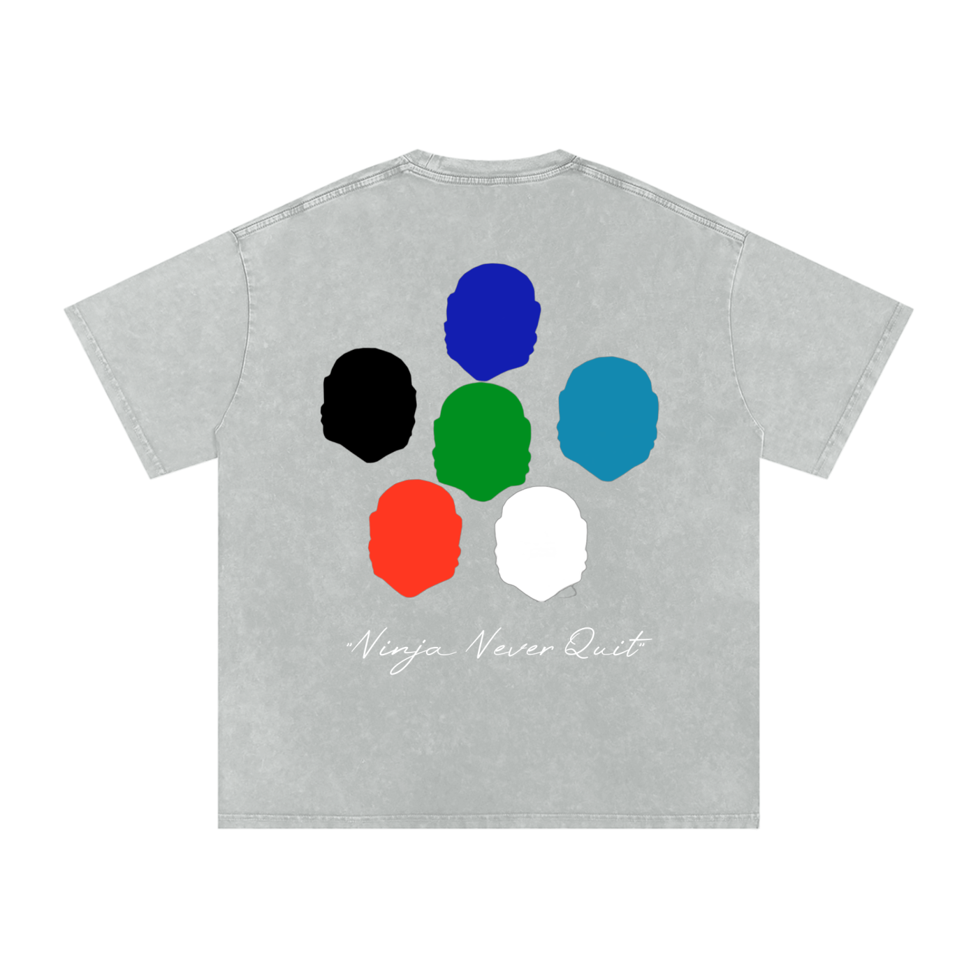 Six Dojos "Ice" Symbol Washed Tee-Coordom