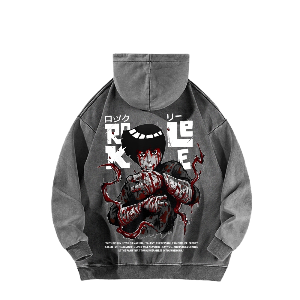 Naruto Unisex Washed Hoodie 2602007535-Coordom