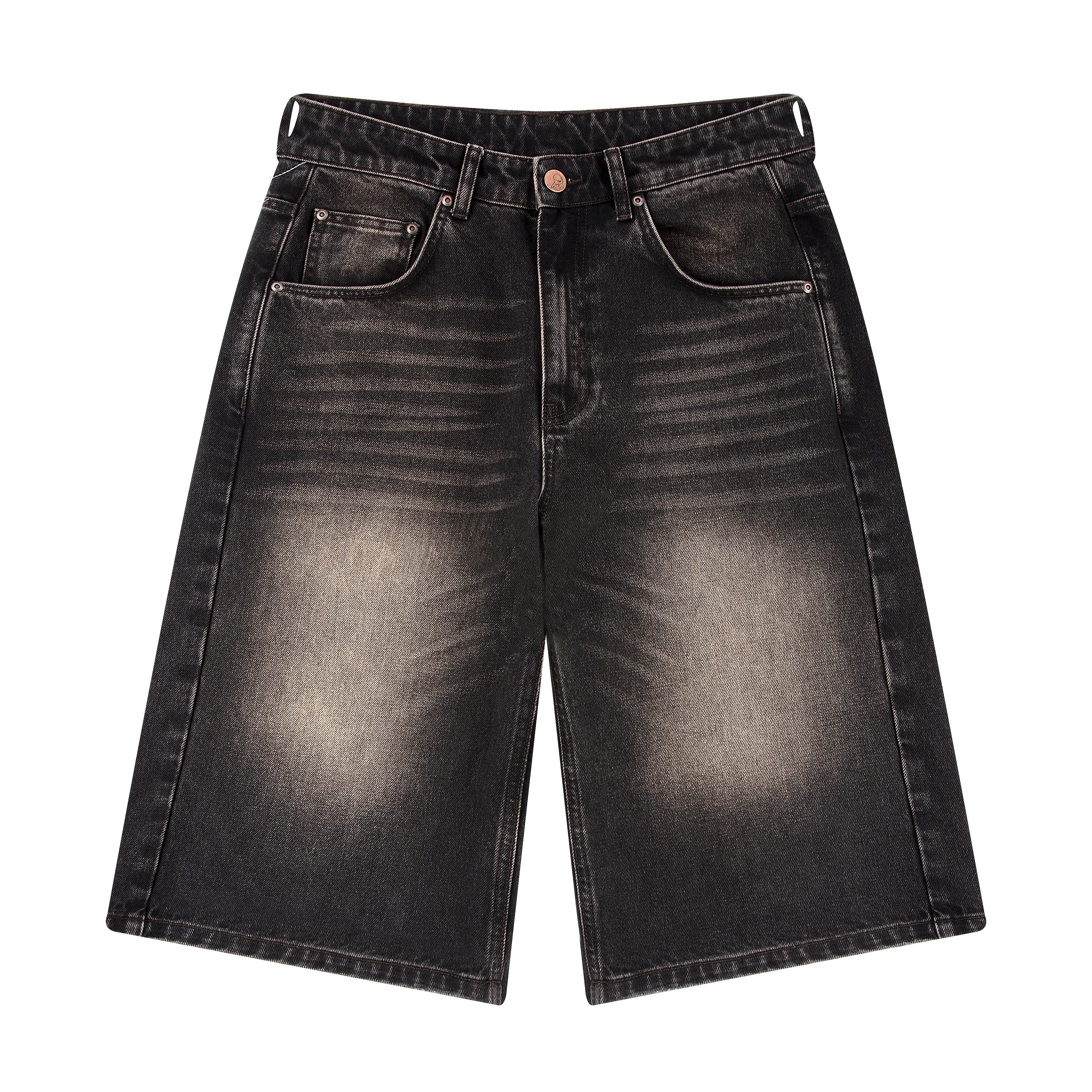 "awakening" Jorts brown tint-Coordom