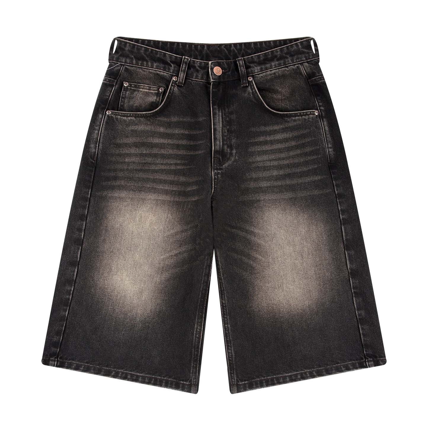 "awakening" Jorts brown tint-Coordom