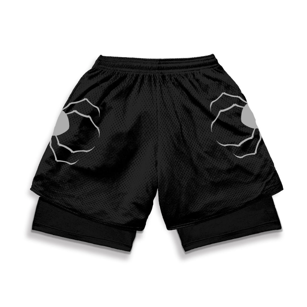 Spider Gym Shorts-Coordom