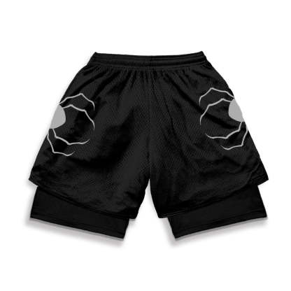 Spider Gym Shorts-Coordom