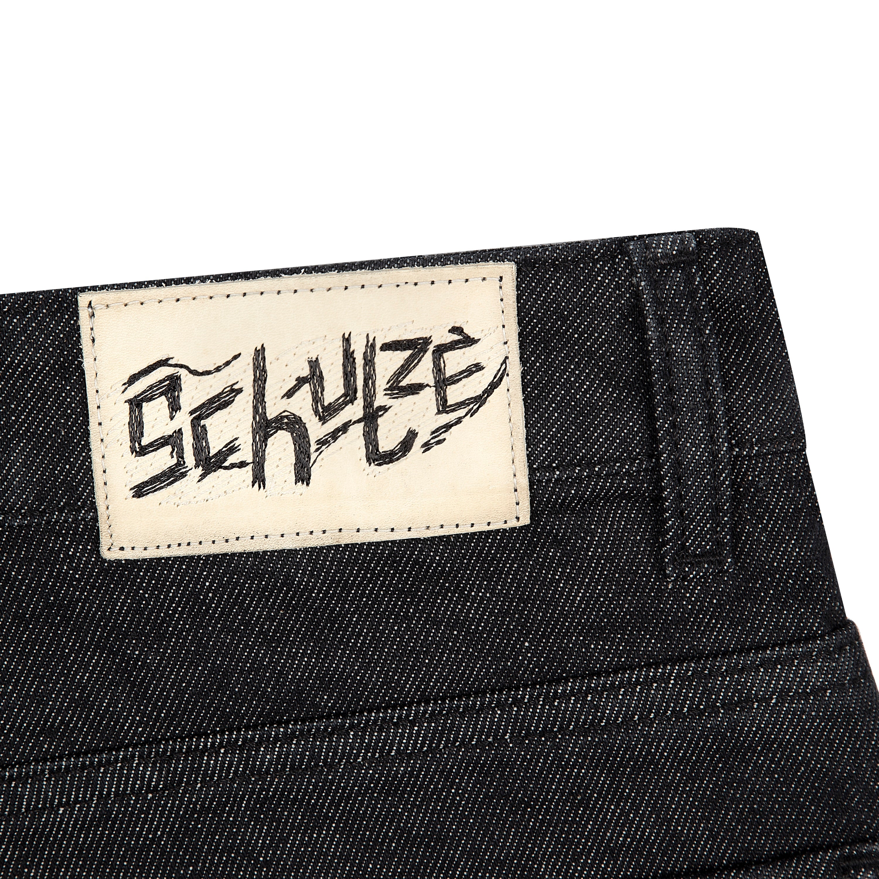 "koi fish v2" Jorts raw black-Coordom