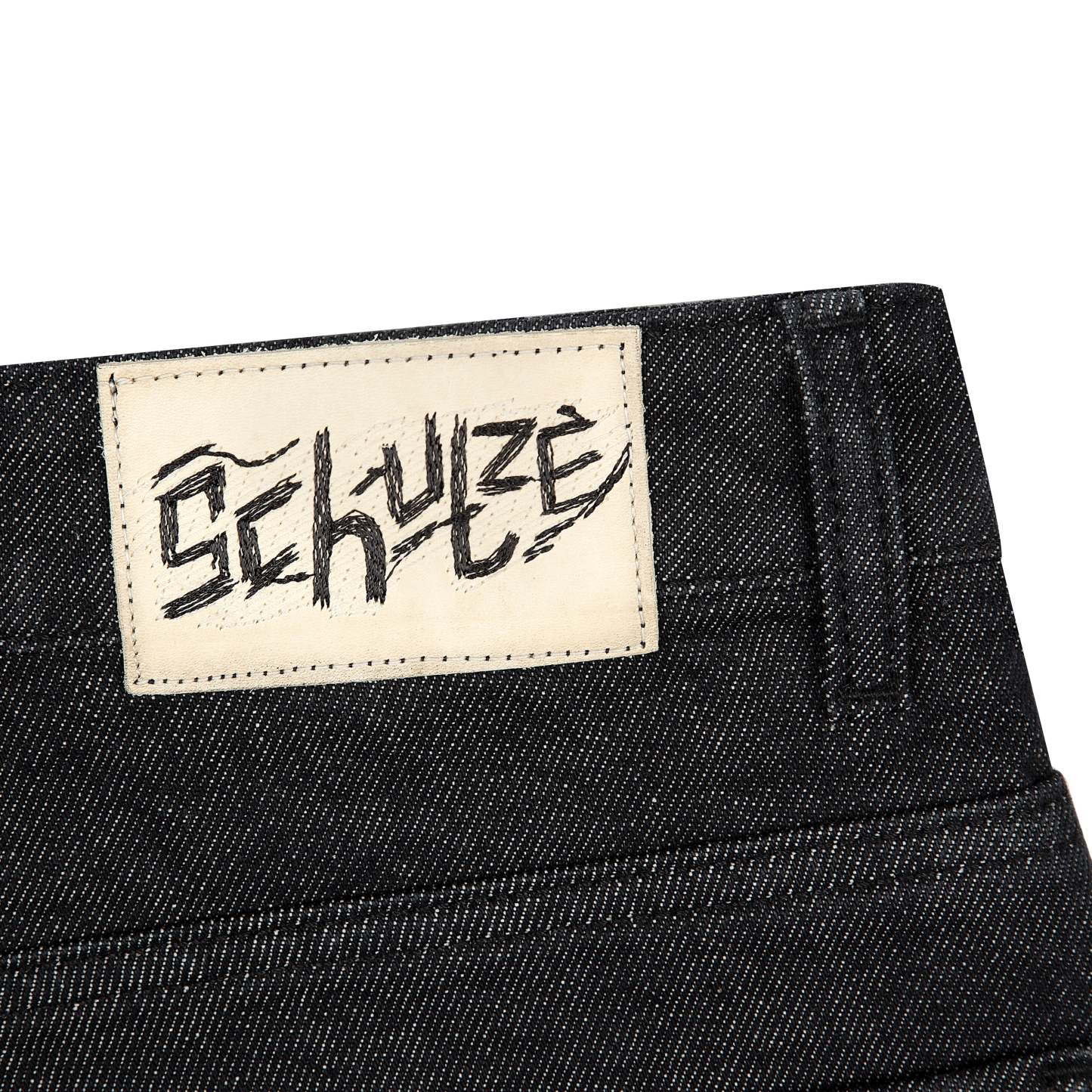 "koi fish v2" Jorts raw black-Coordom