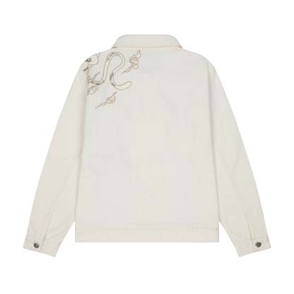"yakuza" denim Jacket off white-Coordom