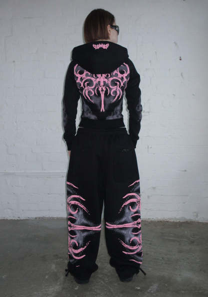 EUPHORIA PUFF PRINT OVERSIZED SET-Coordom