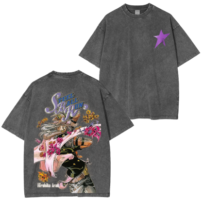 JoJo's Bizarre Adventure Washed T-shirt/Crewneck/Hoodie-Coordom