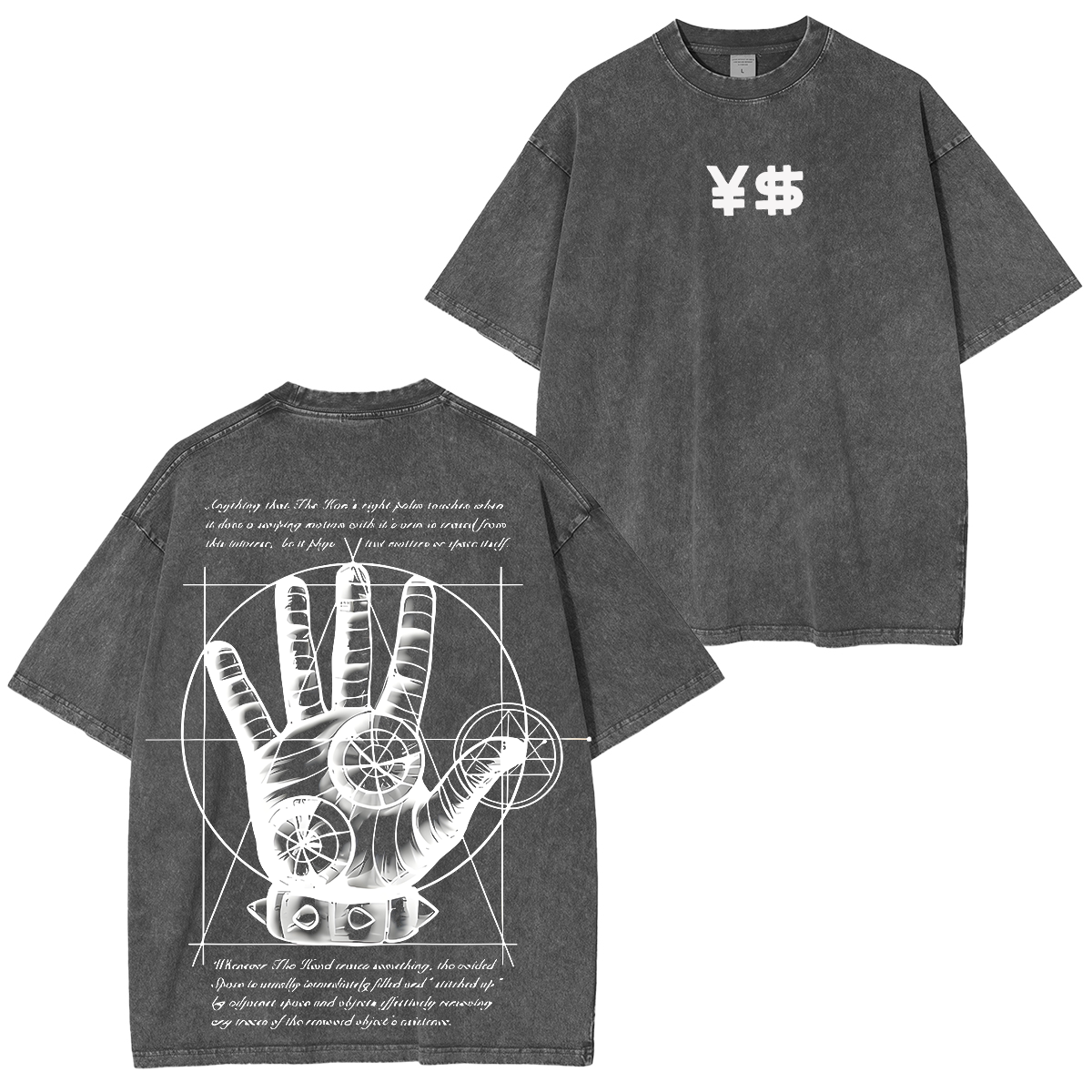 Jojo Cat Plant Vintage Washed Unisex T-Shirt-Coordom