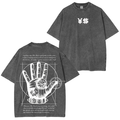 Jojo Cat Plant Vintage Washed Unisex T-Shirt-Coordom