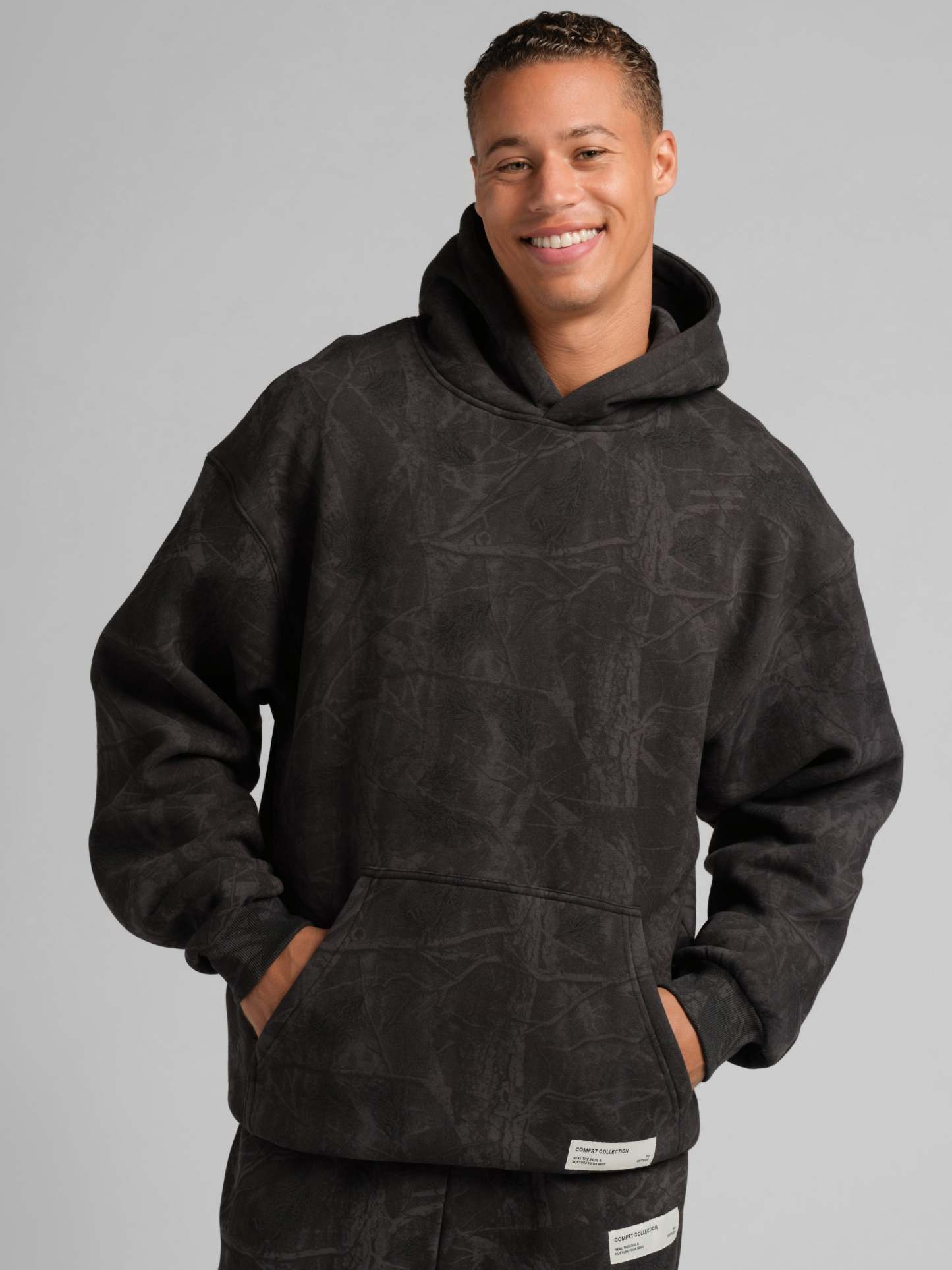 Camo Hoodie|Streetwear Oversized Vintage Casual Wear-Coordom