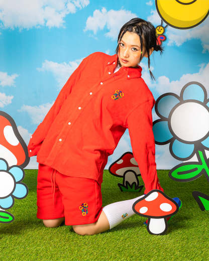  Flower Shorts-Coordom