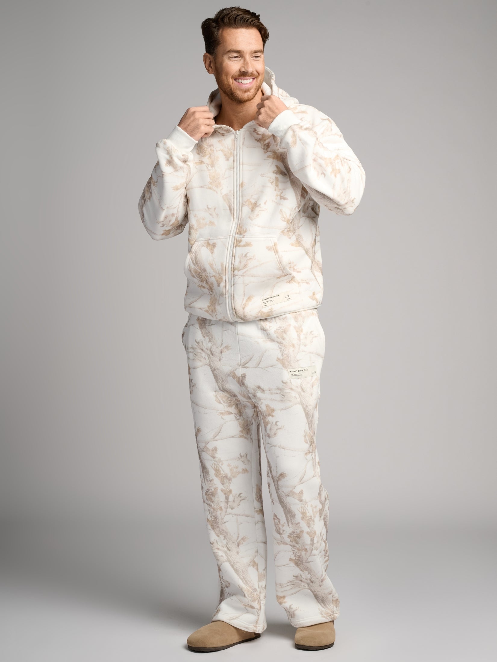 Camo Straight Leg Sweatpants