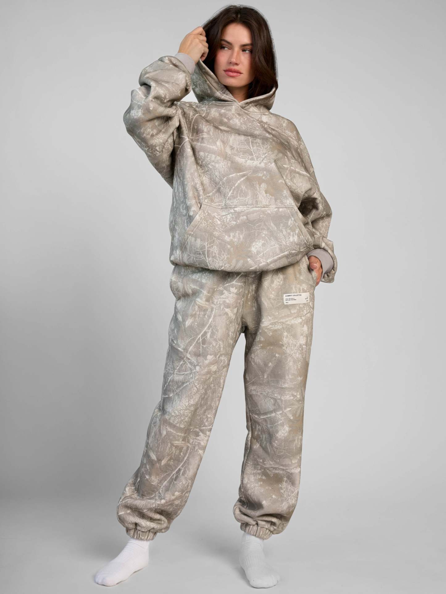 Camo Hoodie|Streetwear Oversized Vintage Casual Wear-Coordom
