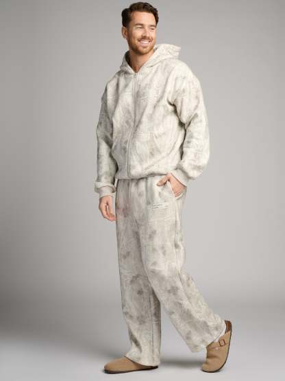 Camo Straight Leg Sweatpants|Streetwear Oversized Vintage Casual Wear-Coordom