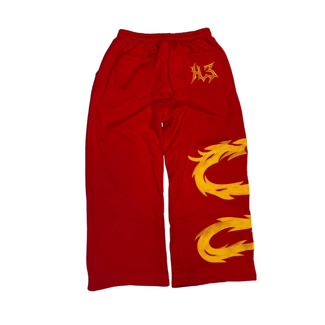  "Fire Ryu" Sweatpants-Coordom