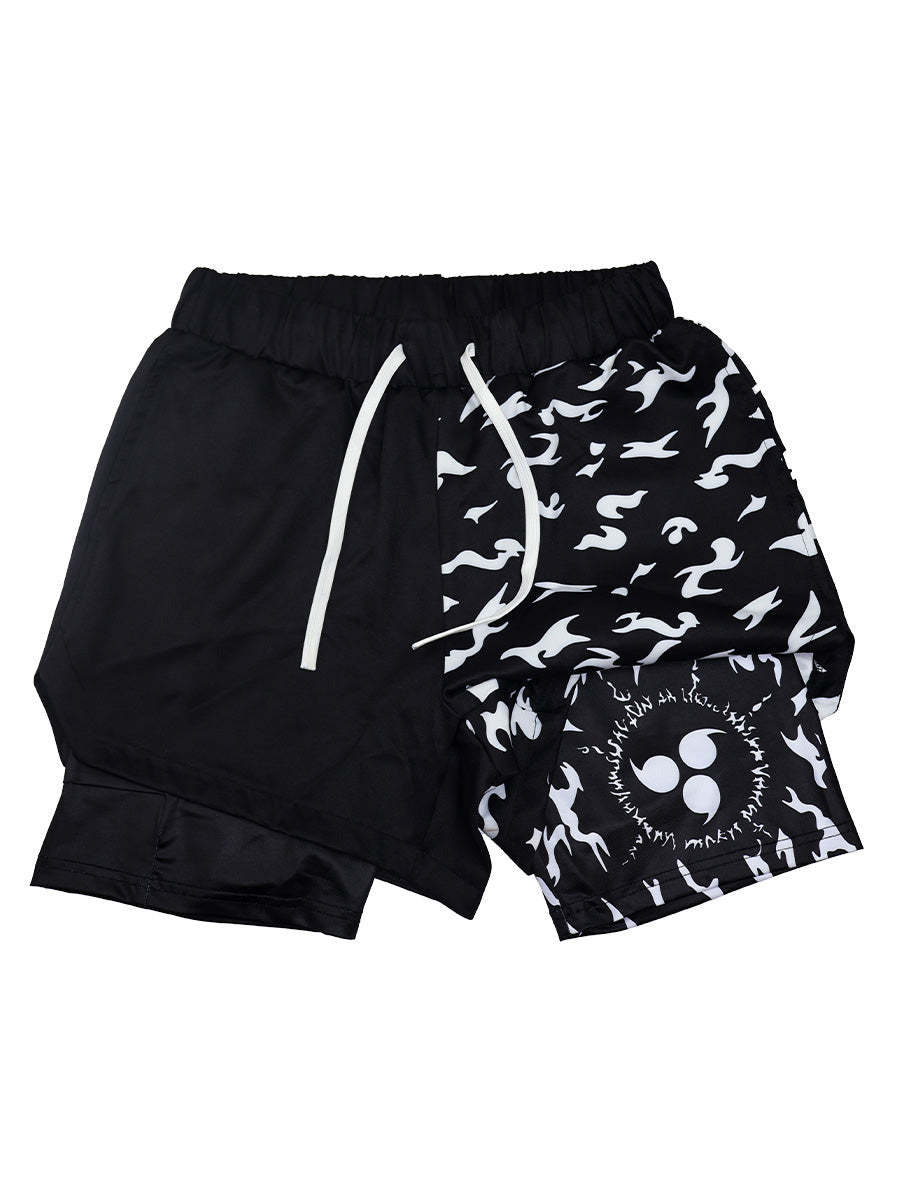 CURSE MARK PERFORMANCE SHORTS-Coordom