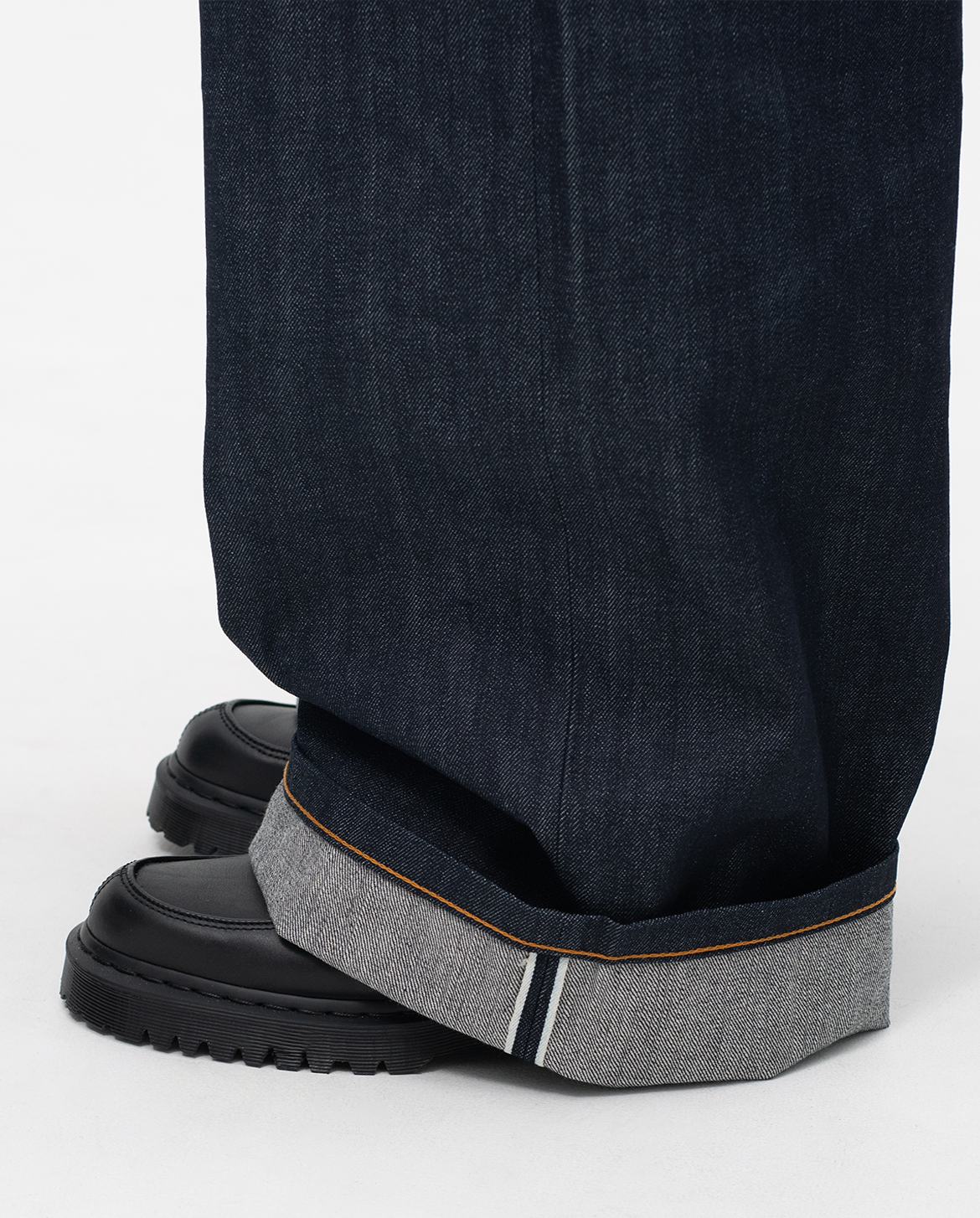 OKAYAMA RAW SELVEDGE BAGGY JEANS-Coordom