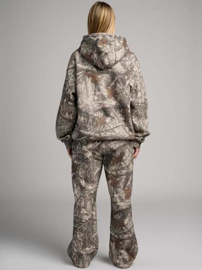 Camo Straight Leg Sweatpants|Streetwear Oversized Vintage Casual Wear-Coordom