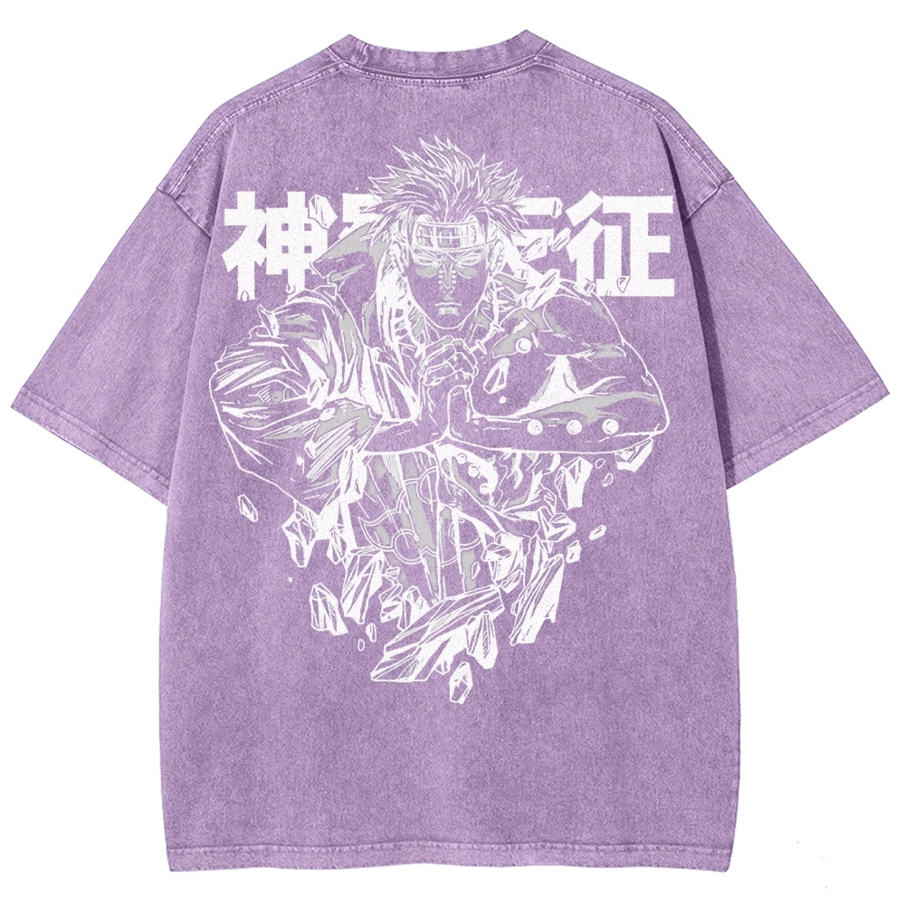 Naruto Unisex Fit Washed T-Shirt 2502003593-Coordom