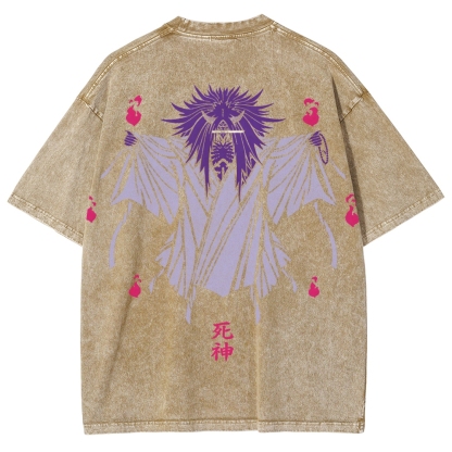Uzumaki Naruto Unisex Fit Washed T-Shirt-Coordom