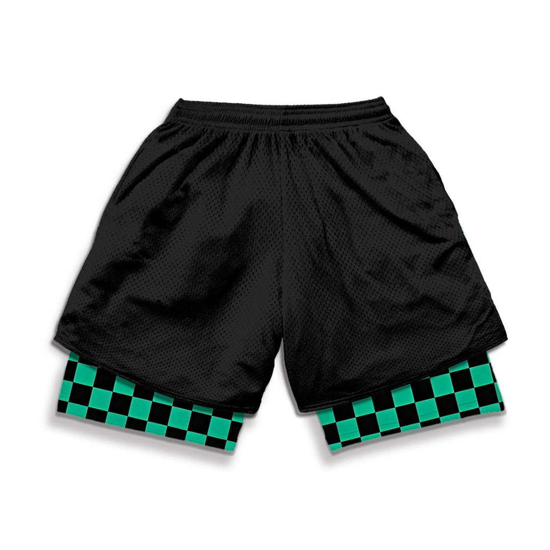Tanjiro Gym Shorts-Coordom