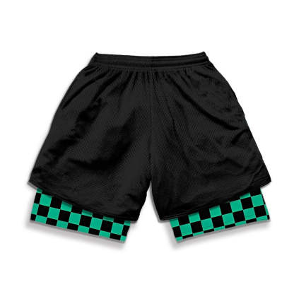Tanjiro Gym Shorts-Coordom
