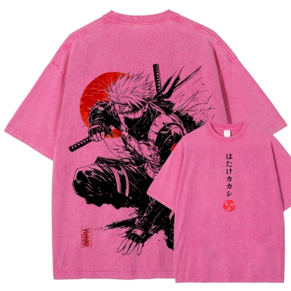 Naruto Unisex Fit Washed T-Shirt 2511024505-Coordom