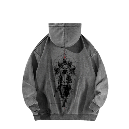 Naruto Casual Washed Hoodie 2509012972-Coordom