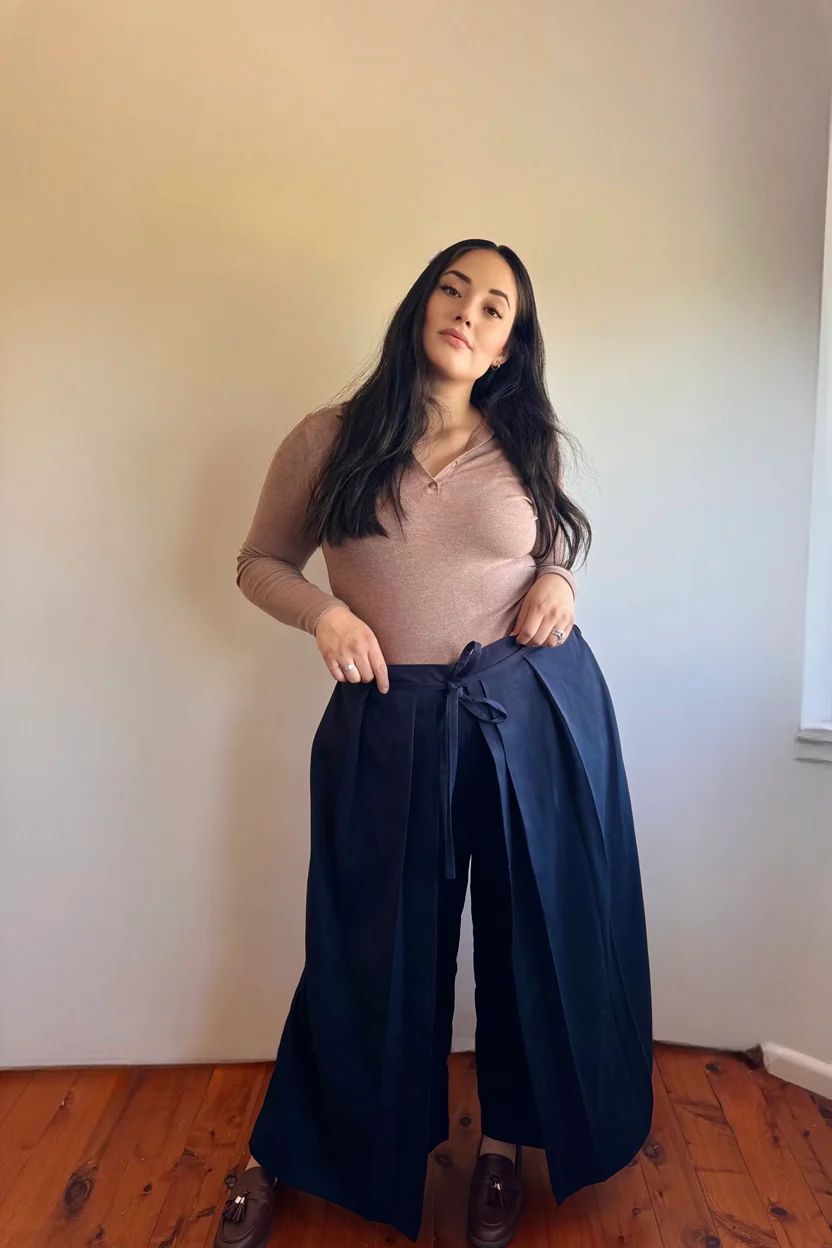 Sleepy Pleated Pants-Coordom