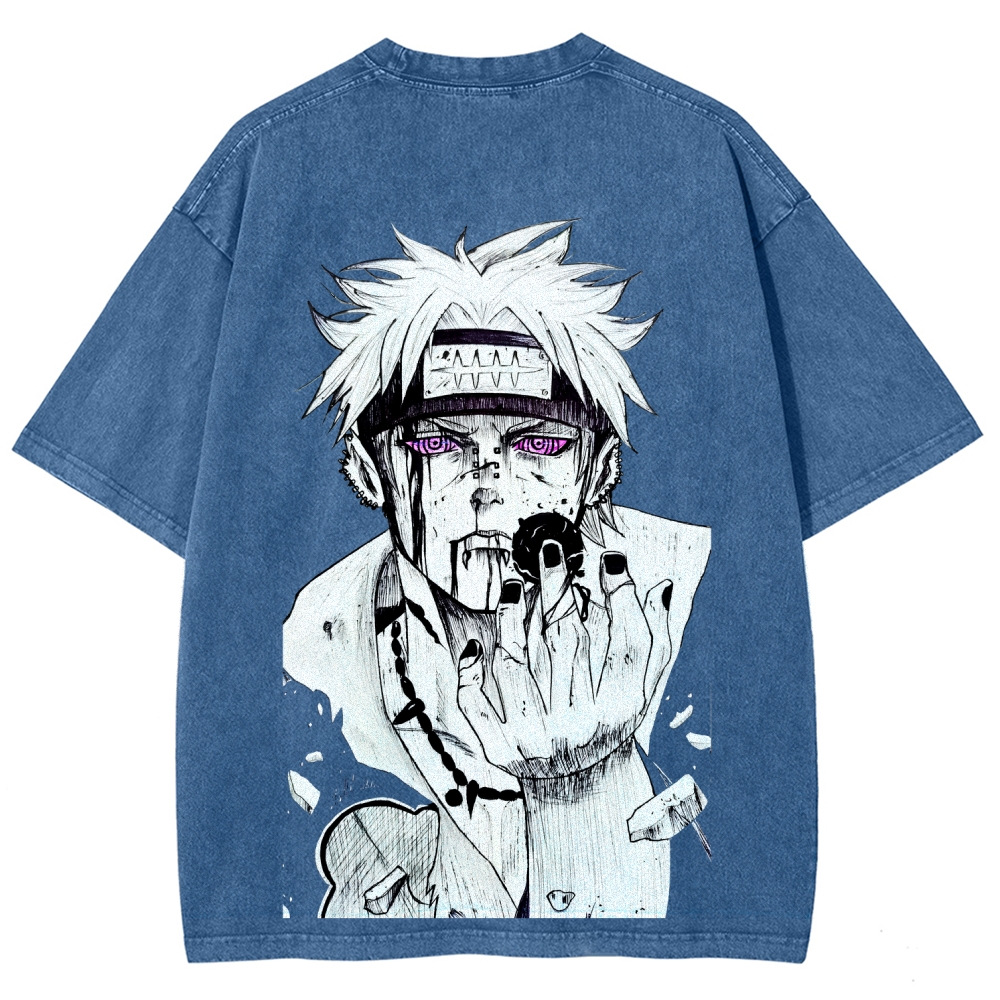 Naturo Unisex Fit Washed T-Shirt 2507024103-Coordom