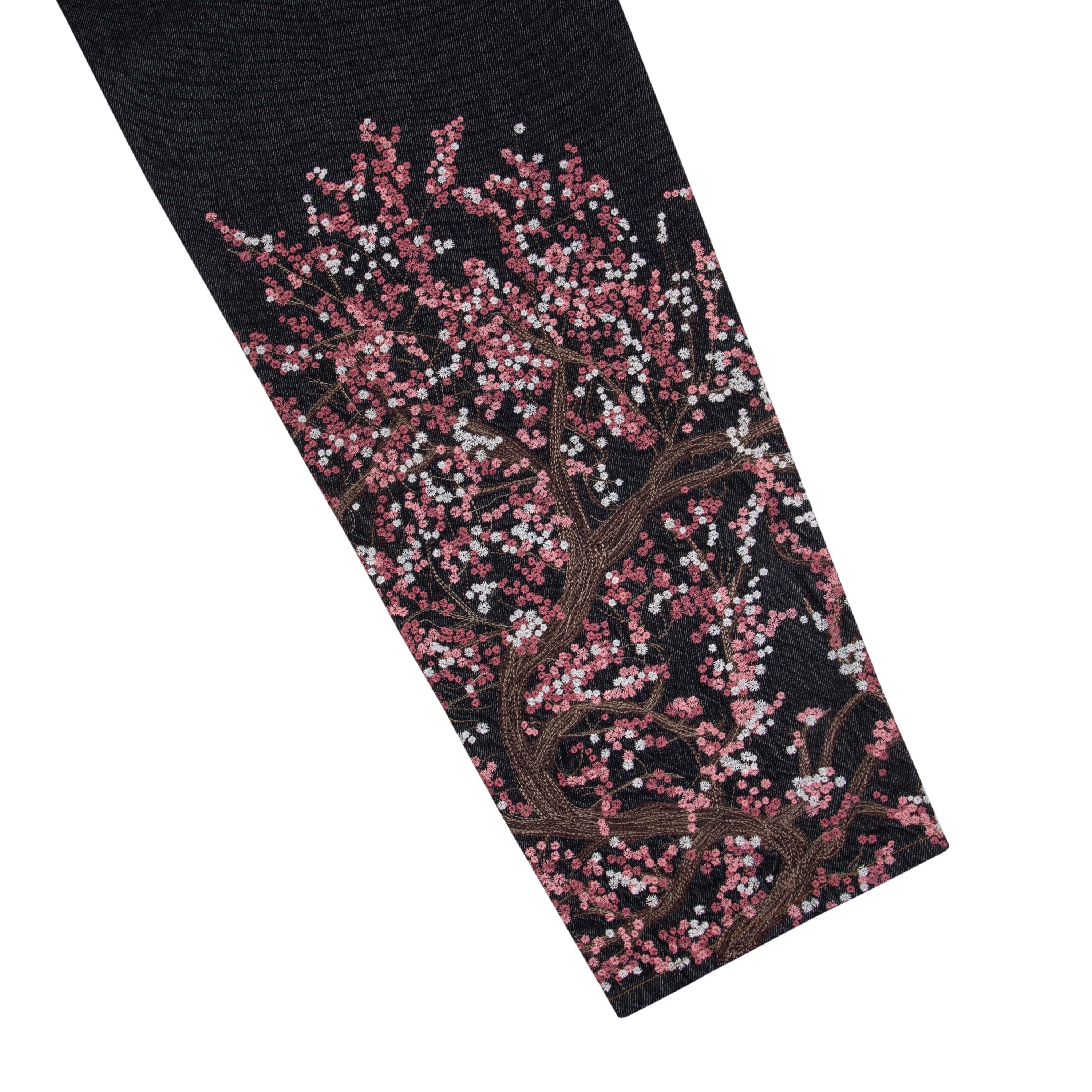 Blossom V3 Indigo Raw Denim Jeans (02) | Vintage Streetwear Baggy Pants-Coordom