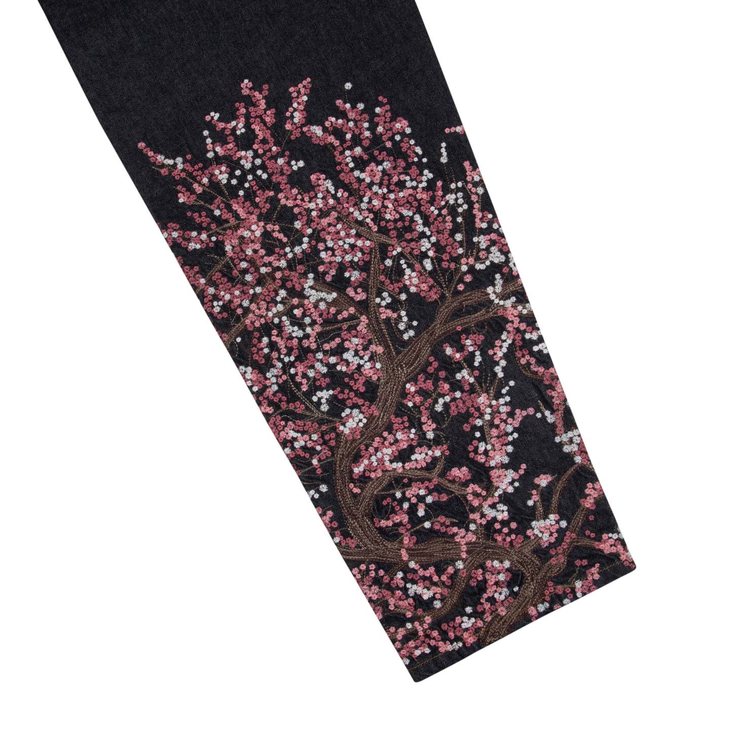 Blossom V3 Indigo Raw Denim Jeans (02) | Vintage Streetwear Baggy Pants-Coordom