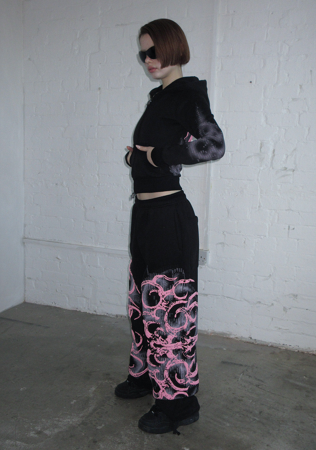 EUPHORIA PUFF PRINT OVERSIZED SET-Coordom