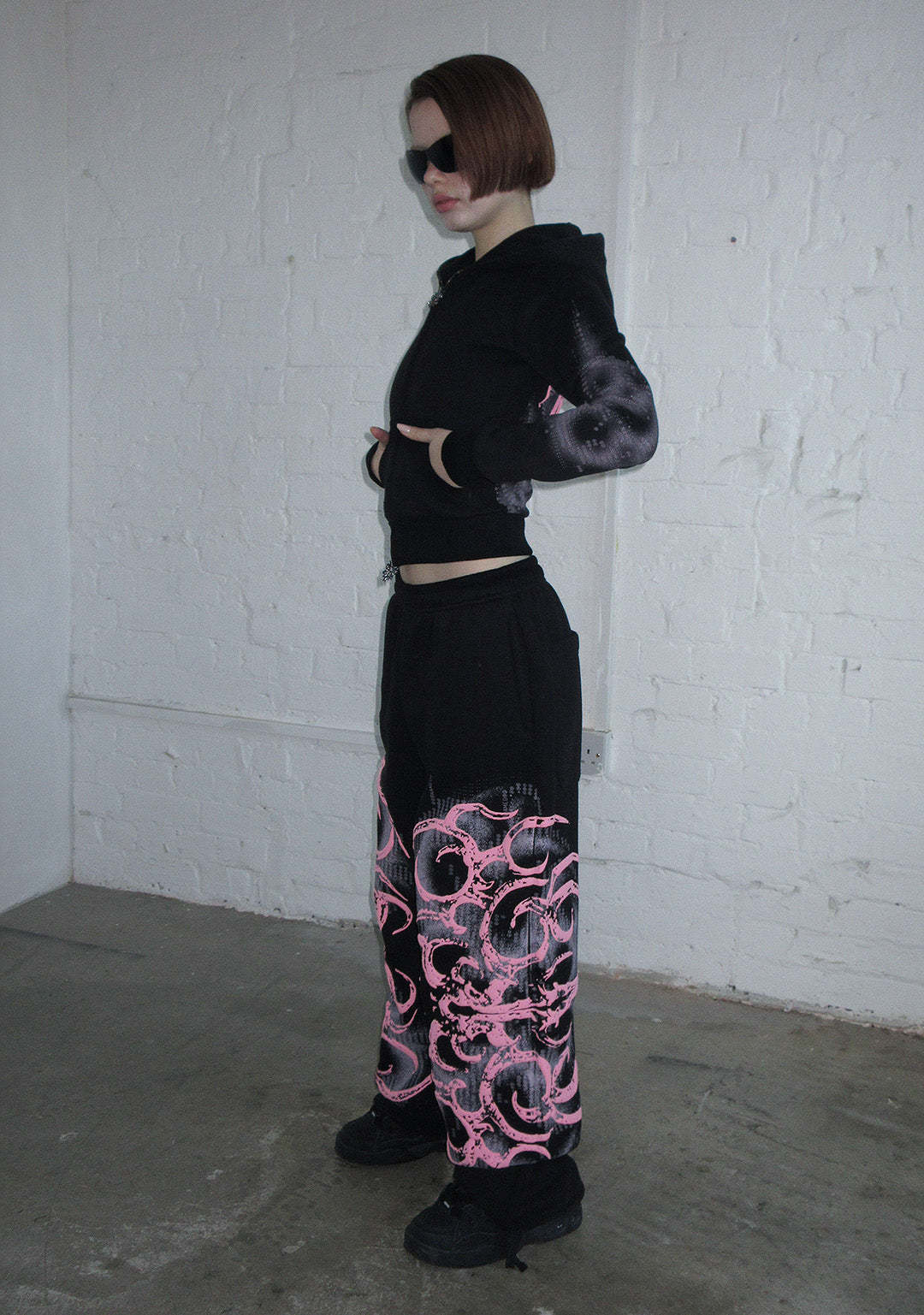 EUPHORIA PUFF PRINT OVERSIZED SET-Coordom