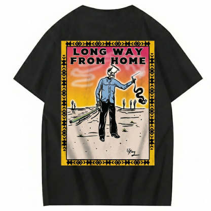 Men's Casual "LWFH" T-Shirt-Coordom