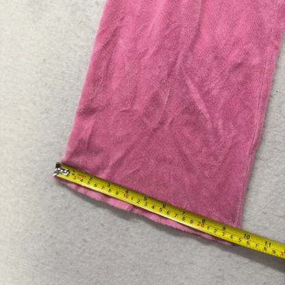 2003 Vintage Juicy Couture Women's Candy Pink Terrycloth Flare Track Pant Size P-Coordom