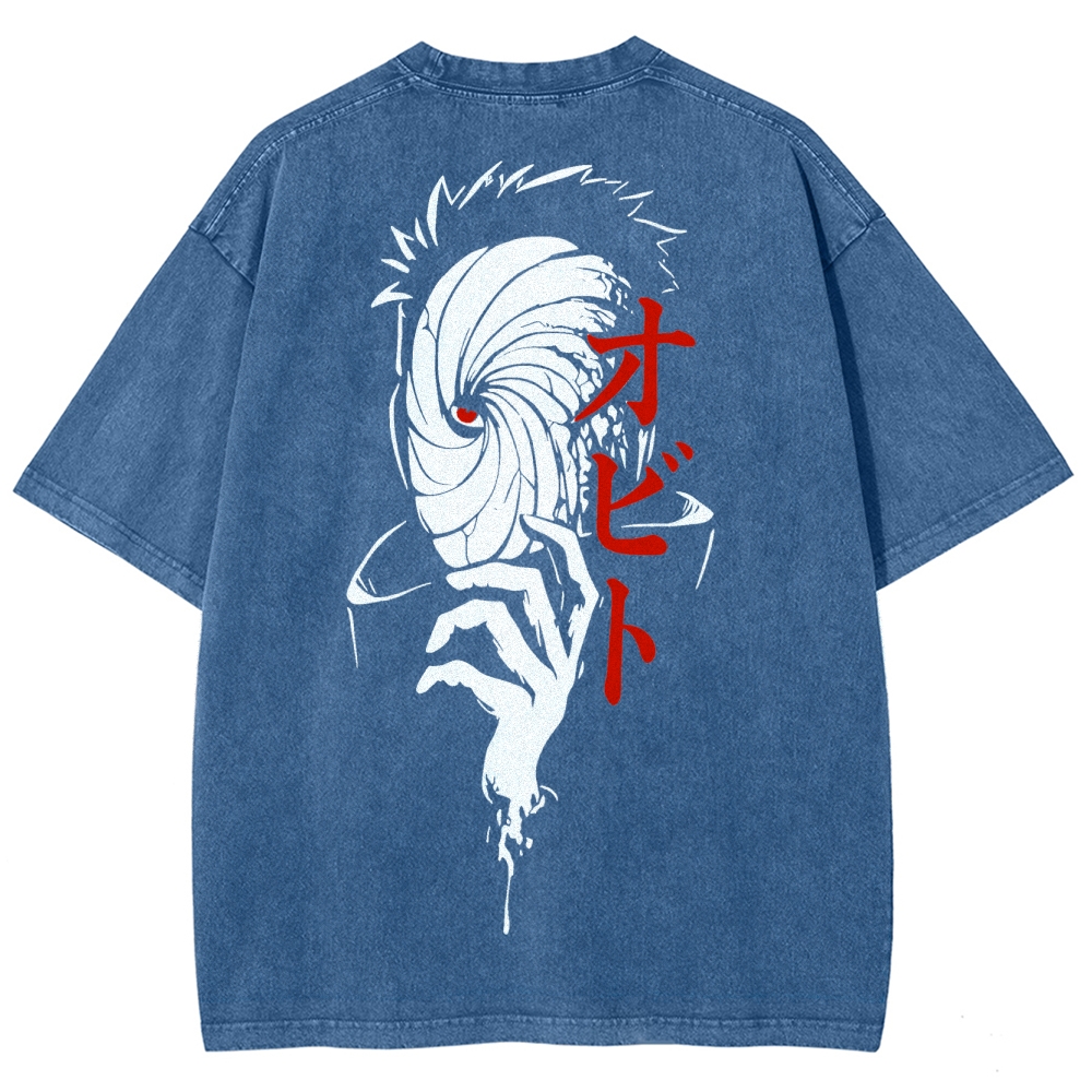 Naruto Unisex Fit Washed T-Shirt 2504009778-Coordom