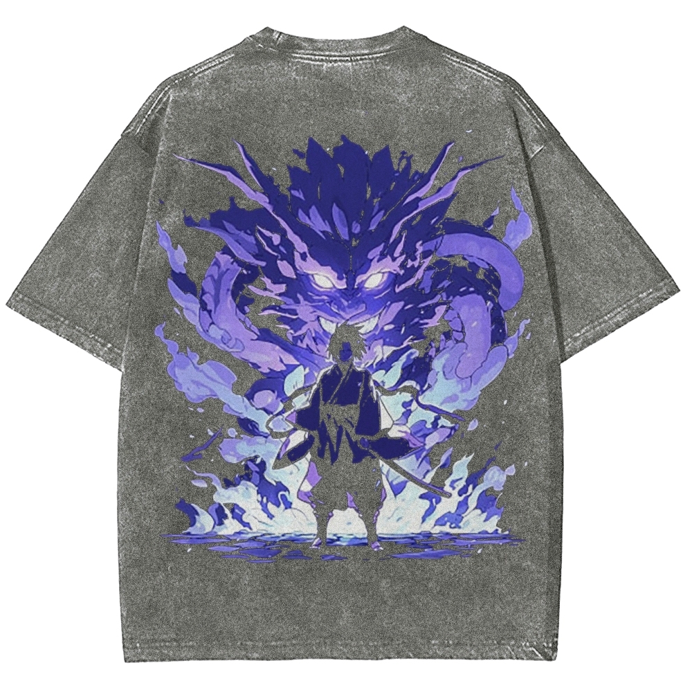 Naruto Unisex Fit Washed T-Shirt 2502006814-Coordom