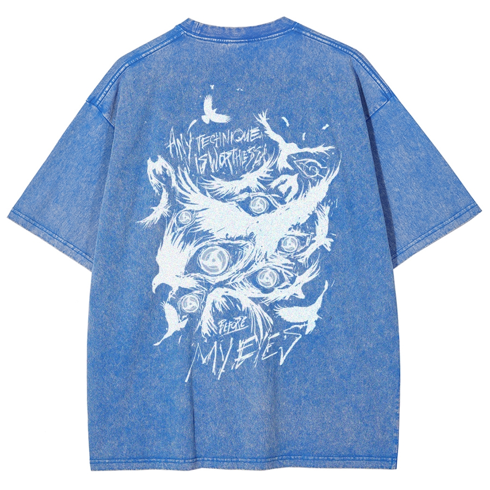 Naruto Unisex Fit Washed T-Shirt-Coordom