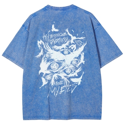 Naruto Unisex Fit Washed T-Shirt-Coordom