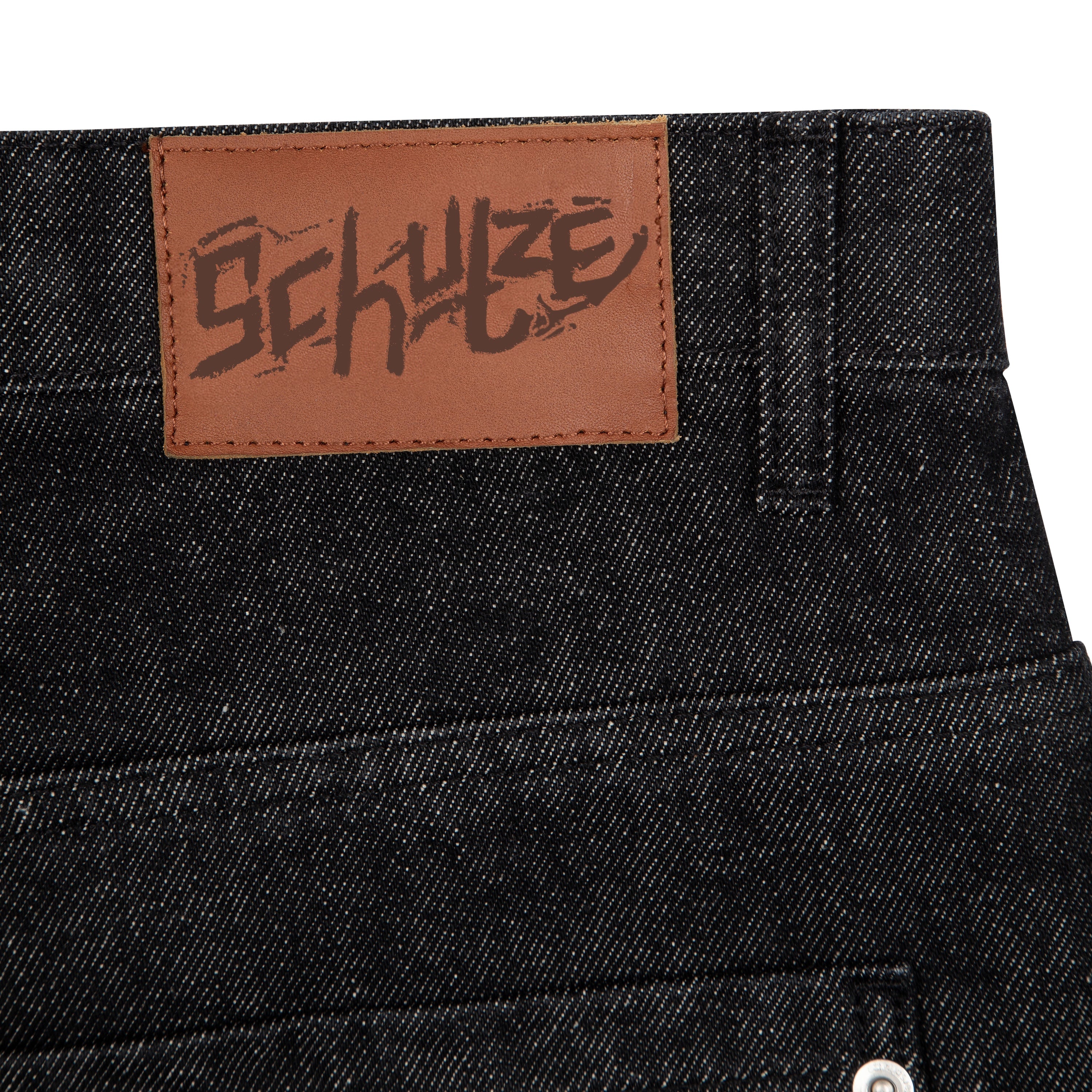 "yakuza" raw Denim black 01-Coordom