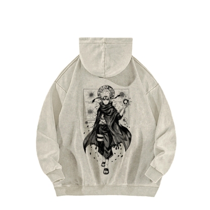 Naruto Casual Washed Hoodie 2509012969-Coordom