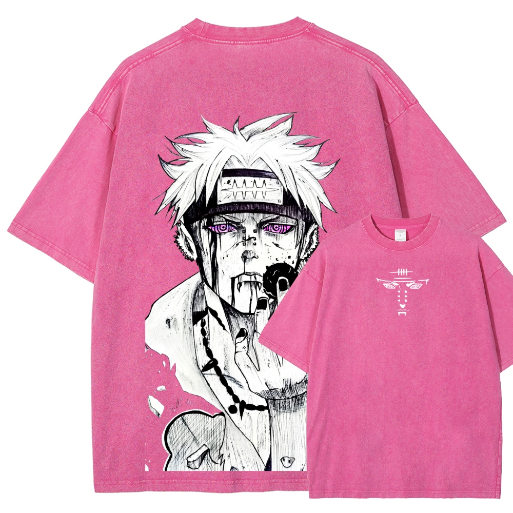 Naturo Unisex Fit Washed T-Shirt 2507024103-Coordom