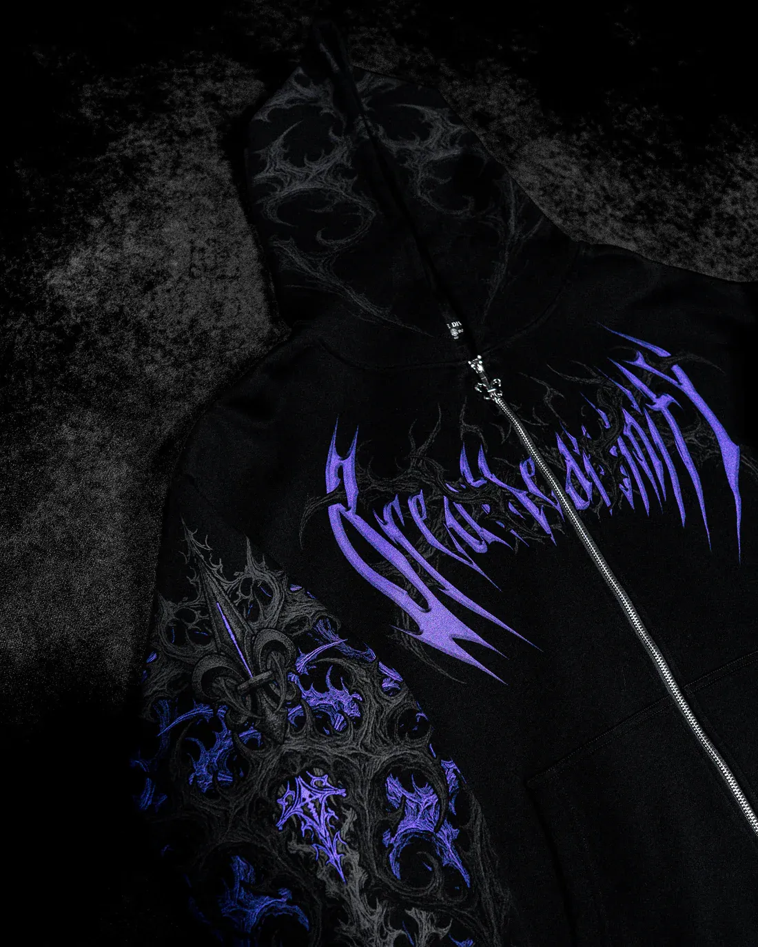 Heavenly Knight Oversized Zipup Hoodie-Coordom