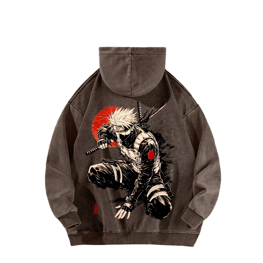 Naruto Unisex Washed Hoodie 2511024516-Coordom