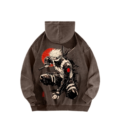 Naruto Unisex Washed Hoodie 2511024516-Coordom