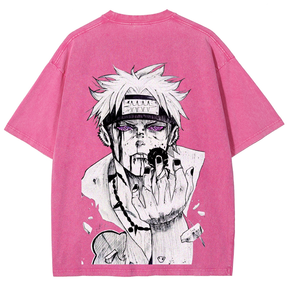 Naturo Unisex Fit Washed T-Shirt 2507024103-Coordom